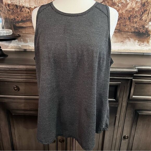 Plus Size Athletic Works Tank Black & Gray size XXL - Picture 2 of 10